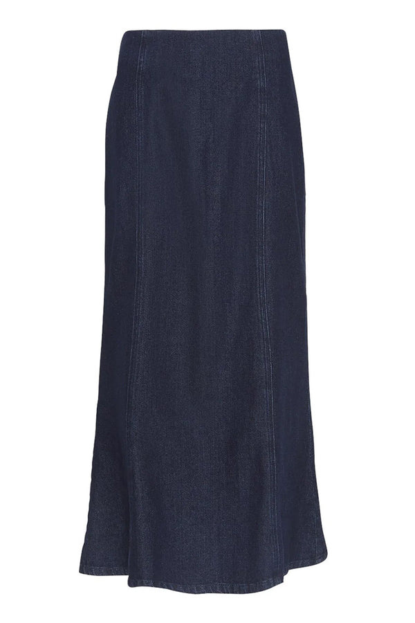 Oliva Elena Skirt Dark Blue Wash