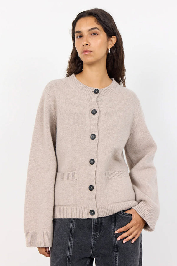 Perle 9 Cardigan Beige