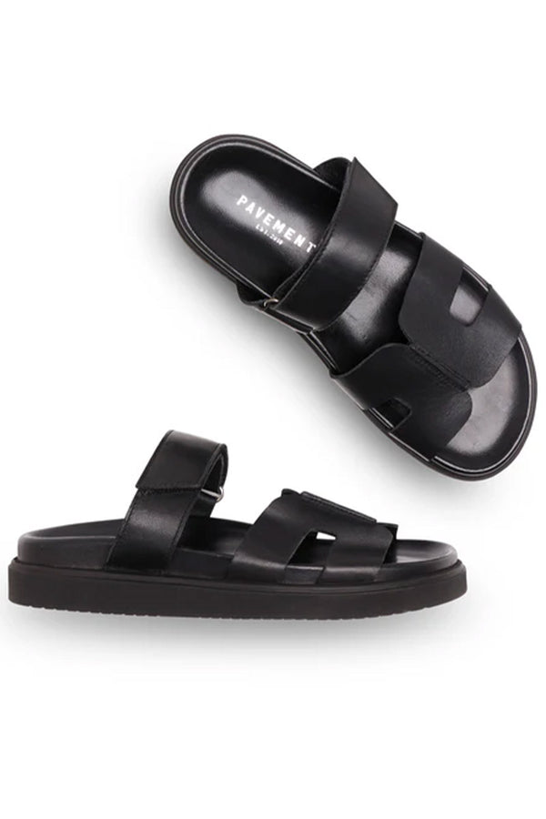 Maru Sandals Black Leather